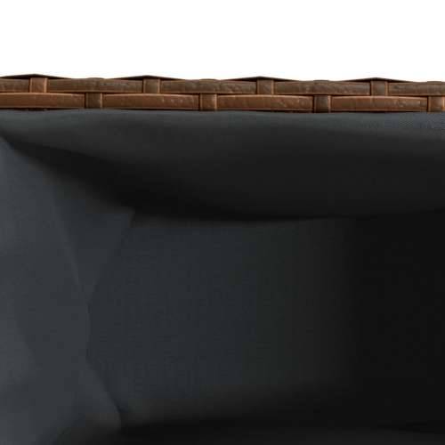 Vrtne sadilice s 2 posude 2 kom smeđe 90 x 20 x 40 cm poliratan - Smeđa 2 Cijena