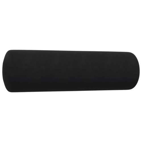 2-dijelni set sofa s jastucima crni baršunasti - Crna s jastučićima Cijena