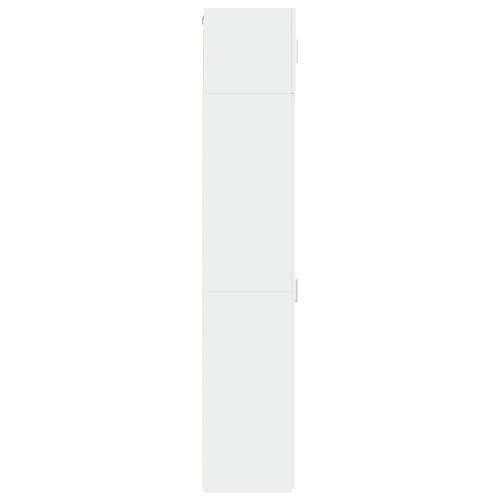 Uski ormarić za pohranu bijeli 30x42,5x225 cm konstruirano drvo - Bijela 1 Cijena