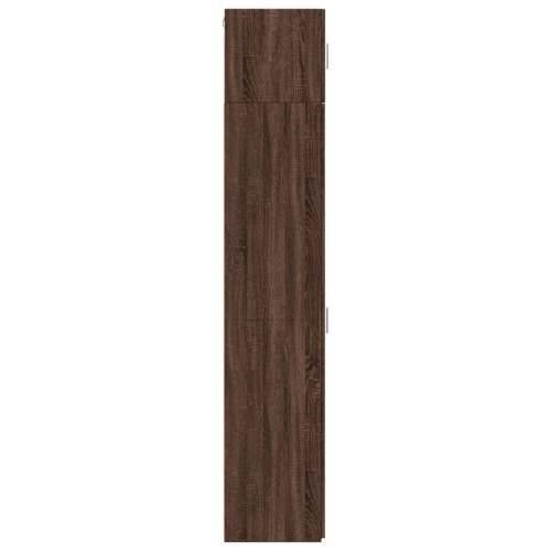 Uski ormarić za pohranu smeđa boja hrasta 30x42,5x225 cm drveni - Smeđi hrast 1 Cijena