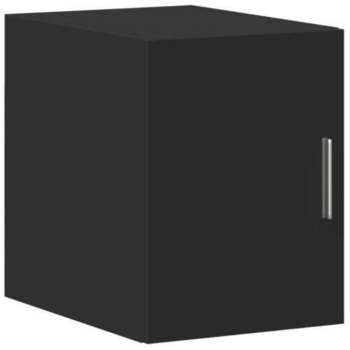 Uski ormarić za pohranu crni 30x42,5x225 cm konstruirano drvo - Crna 1 Cijena