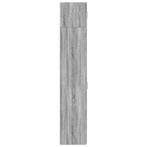 Uski ormarić za pohranu siva boja hrasta 45x42,5x225 cm drveni - Sivi hrast sonoma 1 Cijena
