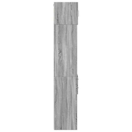 Uski ormarić za pohranu siva boja hrasta 45x42,5x225 cm drveni - Sivi hrast sonoma 1 Cijena