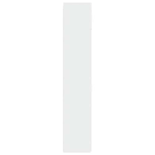 Ormarić za pohranu bijeli 70 x 42,5 x 225 cm konstruirano drvo - Bijela 1 Cijena