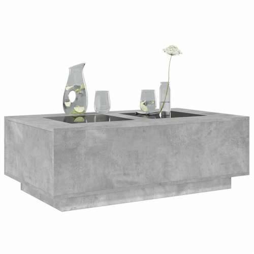 Stolić s beskonačnim LED siva boja betona 116x69x40 cm - Beton siva 116 x 69 x 40 cm 1 Cijena