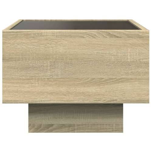 Noćni ormarić s beskonačnim LED boja hrasta sonome 40x40x30 cm - sonoma hrast 1 Cijena