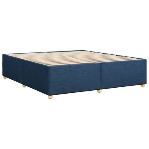 Okvir za krevet bez madraca plavi 200x200 cm od tkanine - Plava 200 x 200 cm Cijena
