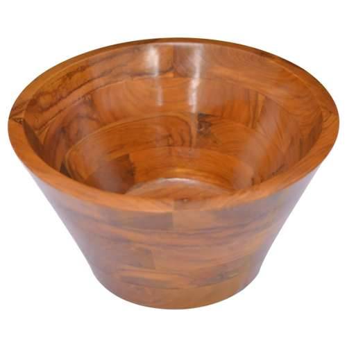 Lavabo - Umivaonik od masivne tikovine Φ 40 x 20 cm Cijena