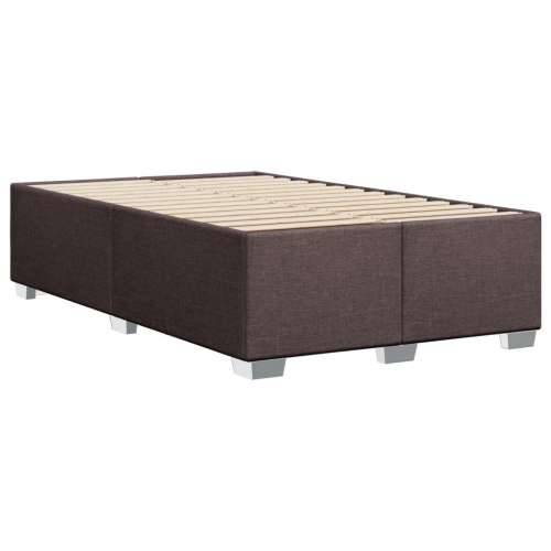 Krevet box spring s madracem tamnosmeđi 120 x 190 cm od tkanine - Tamno smeđa 120 x 190 cm Gladak dizajn Cijena