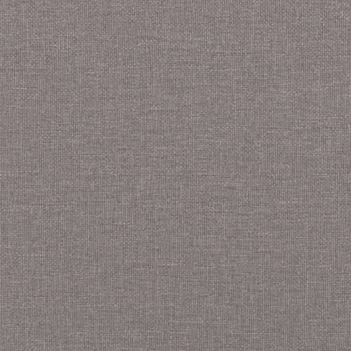 Krevet s oprugama i madracem smeđesivi 90x200 cm od tkanine - Sivo-smeđa 90 x 200 cm Blok s kvadratima Cijena
