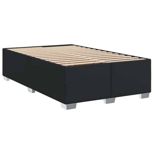 Krevet s oprugama i madracem crni 120x190 cm od umjetne kože - Crna 120 x 190 cm gumbi Cijena