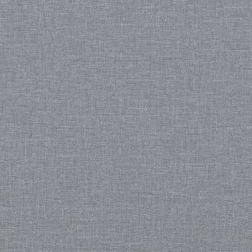 Krevet box spring s madracem svjetlosivi 140x200 cm od tkanine - Svjetlosiva 140 x 200 cm Gladak dizajn Cijena