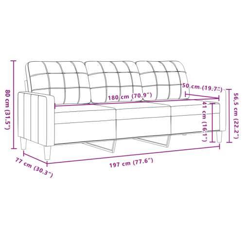 3-dijelni set sofa s jastucima crvena boja vina baršunasti - boja crnog vina S osloncem za noge Cijena