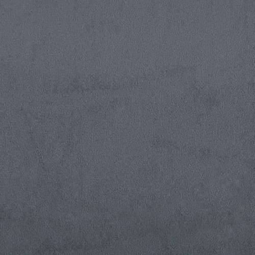 Box spring krevet s madracem tamnosivi 90x190 cm baršunasti - Tamno siva 90 x 190 cm Blok s kvadratima Cijena