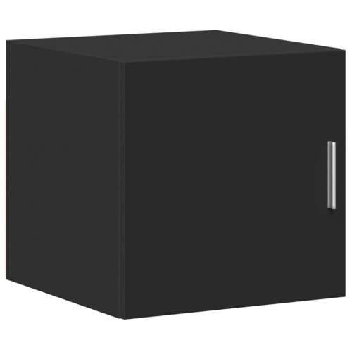 Uski ormarić za pohranu crni 40x42,5x225 cm konstruirano drvo - Crna 1 Cijena