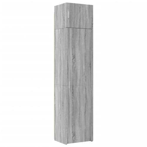 Uski ormarić za pohranu siva boja hrasta 50x42,5x225 cm drveni - Sivi hrast sonoma 1 Cijena