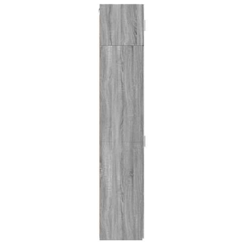 Uski ormarić za pohranu siva boja hrasta 50x42,5x225 cm drveni - Sivi hrast sonoma 1 Cijena