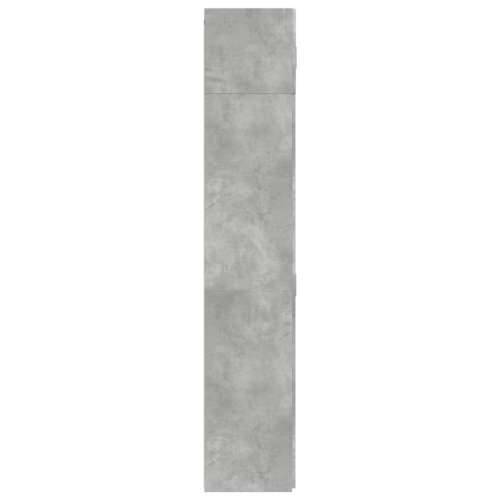 Ormarić za pohranu boja betona 70x42,5x225 cm konstruirano drvo - Beton siva 1 Cijena