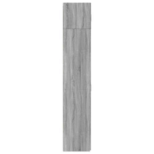 Ormarić za pohranu boja hrasta sonome 70 x 42,5 x 225 cm drveni - Sivi hrast sonoma 1 Cijena