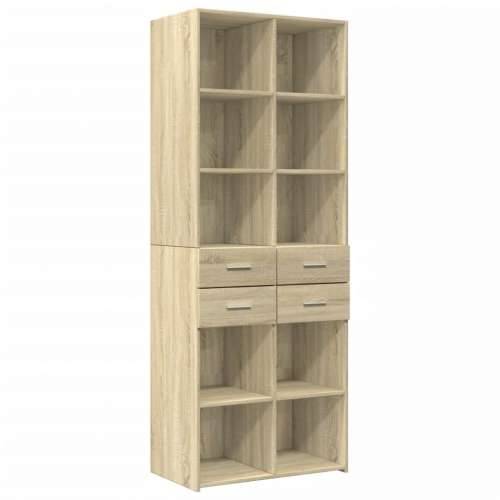 Ormarić za pohranu boja hrasta sonome 70 x 42,5 x 225 cm drveni - sonoma hrast 1 Cijena
