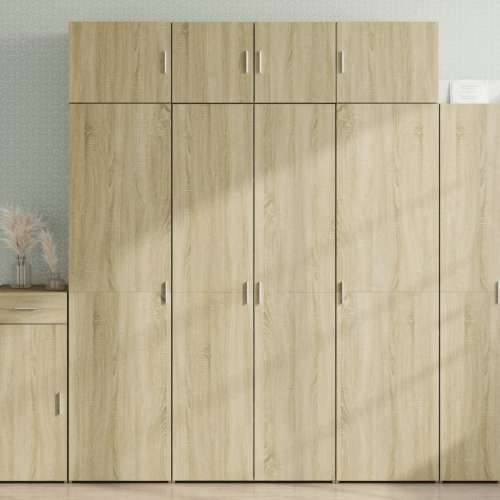 Ormarić za pohranu boja hrasta sonome 80 x 42,5 x 225 cm drveni - sonoma hrast 1 Cijena
