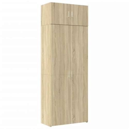 Ormarić za pohranu boja hrasta sonome 80 x 42,5 x 225 cm drveni - sonoma hrast 1 Cijena