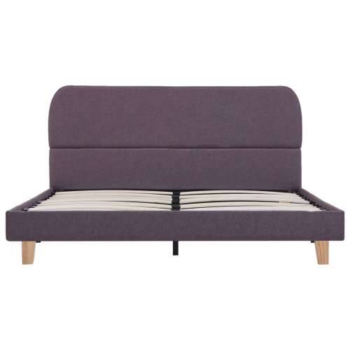 Okvir kreveta bez madraca Taupe tkanina 135x190 cm - Sivo-smeđa 135 x 190 cm Cijena