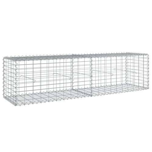 Gabion - Gabion ograde - Gabionska košara s poklopcem 200x50x50 cm od pocinčanog željeza - 200 x 50 x 50 cm 1 Cijena
