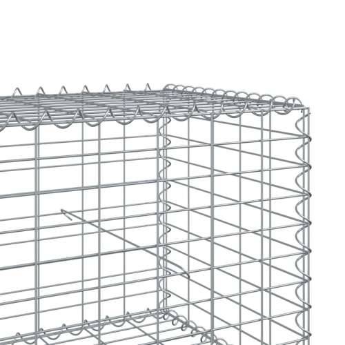 Gabion - Gabion ograde - Gabionska košara s poklopcem 200x50x50 cm od pocinčanog željeza - 200 x 50 x 50 cm 1 Cijena