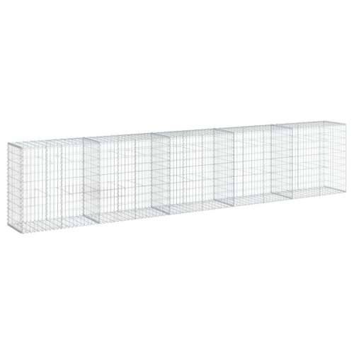 Gabion - Gabion ograde - Gabionska košara s poklopcem 500x50x100 cm pocinčano željezo - 500 x 50 x 100 cm 1 Cijena