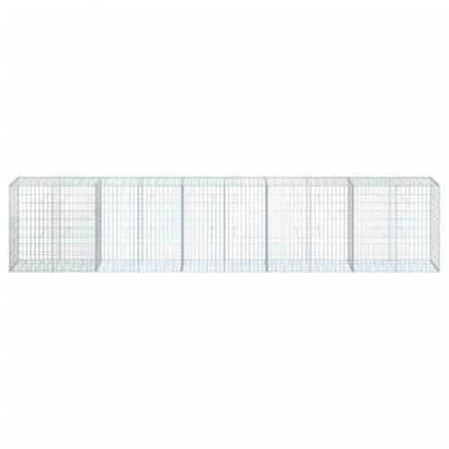 Gabion - Gabion ograde - Gabionska košara s poklopcem 500x50x100 cm pocinčano željezo - 500 x 50 x 100 cm 1 Cijena