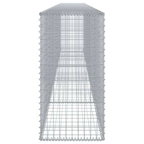 Gabion - Gabion ograde - Gabionska košara s poklopcem 500x50x100 cm pocinčano željezo - 500 x 50 x 100 cm 1 Cijena