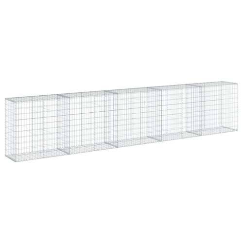 Gabion - Gabion ograde - Gabionska košara s poklopcem 500x50x100 cm pocinčano željezo - 500 x 50 x 100 cm 1 Cijena