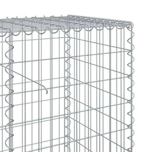 Gabion - Gabion ograde - Gabionska košara s poklopcem 500x50x100 cm pocinčano željezo - 500 x 50 x 100 cm 1 Cijena