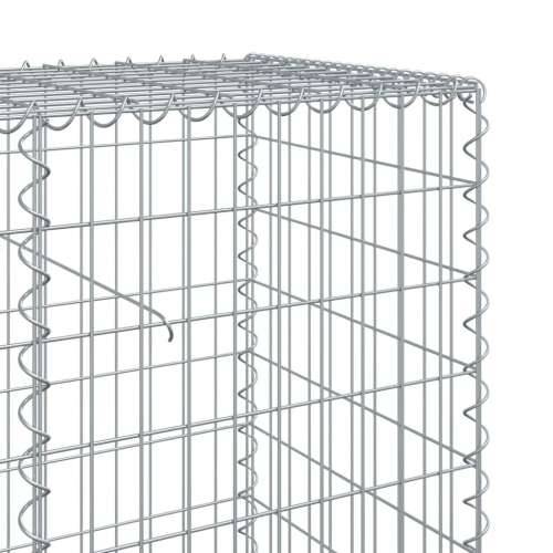 Gabion - Gabion ograde - Gabionska košara s poklopcem 1100x50x100 cm pocinčano željezo - 1100 x 50 x 100 cm 1 Cijena