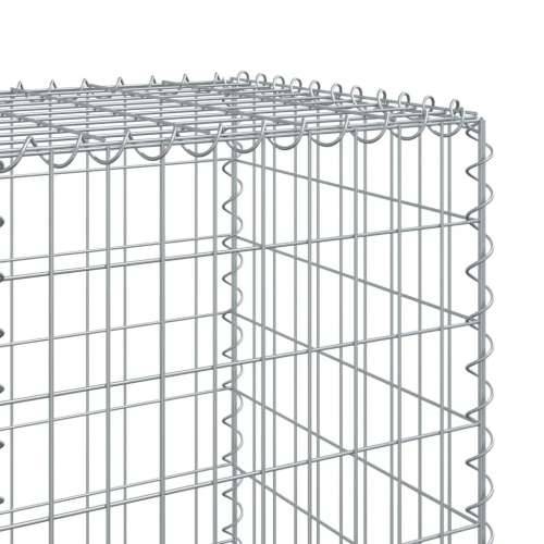 Gabion - Gabion ograde - Gabionska košara s poklopcem 1200x50x150 cm pocinčano željezo - 1200 x 50 x 150 cm 1 Cijena