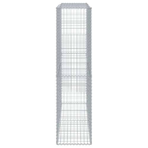 Gabion - Gabion ograde - Gabionska košara s poklopcem 200x50x200 cm pocinčano željezo - 200 x 50 x 200 cm 1 Cijena