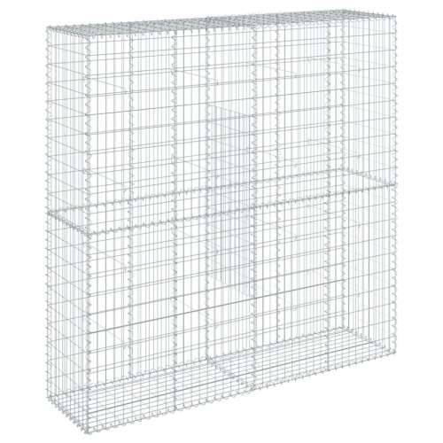 Gabion - Gabion ograde - Gabionska košara s poklopcem 200x50x200 cm pocinčano željezo - 200 x 50 x 200 cm 1 Cijena