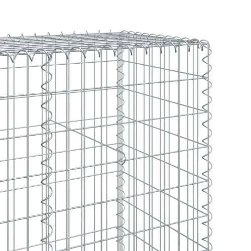 Gabion - Gabion ograde - Gabionska košara s poklopcem 600x50x200 cm pocinčano željezo - 600 x 50 x 200 cm 1 Cijena