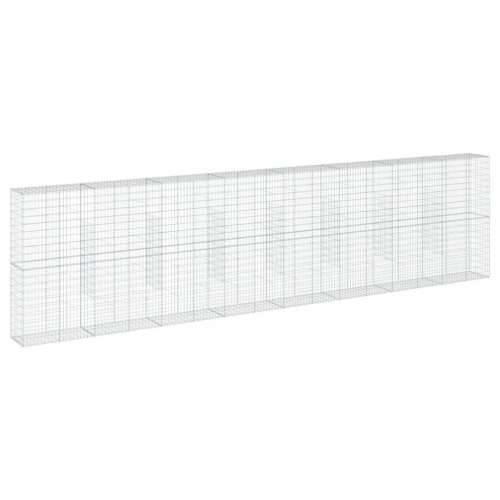 Gabion - Gabion ograde - Gabionska košara s poklopcem 800x50x200 cm pocinčano željezo - 800 x 50 x 200 cm 1 Cijena