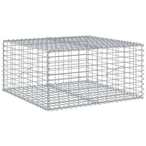 Gabion - Gabion ograde - Gabionska košara s poklopcem 100x100x50 cm pocinčano željezo - 100 x 100 x 50 cm 1 Cijena