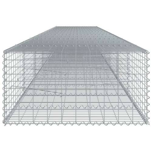 Gabion - Gabion ograde - Gabionska košara s poklopcem 700x100x50 cm pocinčano željezo - 700 x 100 x 50 cm 1 Cijena