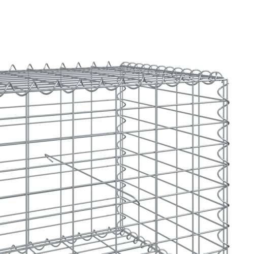 Gabion - Gabion ograde - Gabionska košara s poklopcem 700x100x50 cm pocinčano željezo - 700 x 100 x 50 cm 1 Cijena