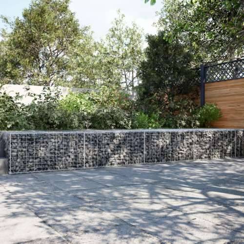 Gabion - Gabion ograde - Gabionska košara s poklopcem 900x100x50 cm pocinčano željezo - 900 x 100 x 50 cm 1 Cijena