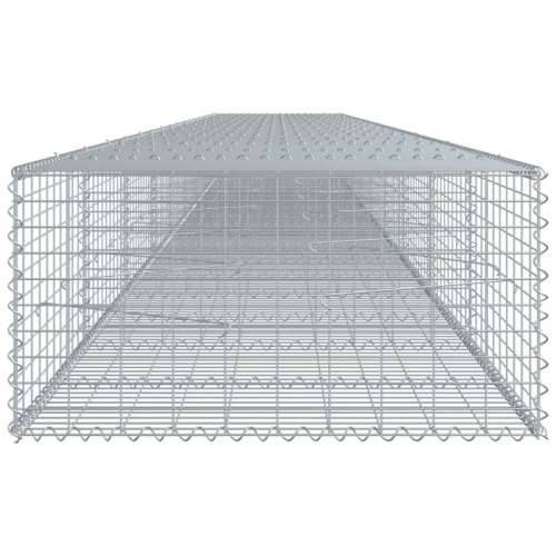 Gabion - Gabion ograde - Gabionska košara s poklopcem 900x100x50 cm pocinčano željezo - 900 x 100 x 50 cm 1 Cijena