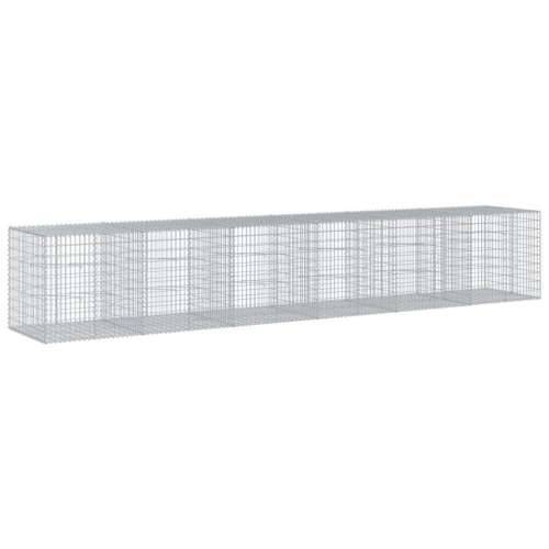 Gabion - Gabion ograde - Gabionska košara s poklopcem 600x100x100 cm pocinčano željezo - 600 x 100 x 100 cm 1 Cijena