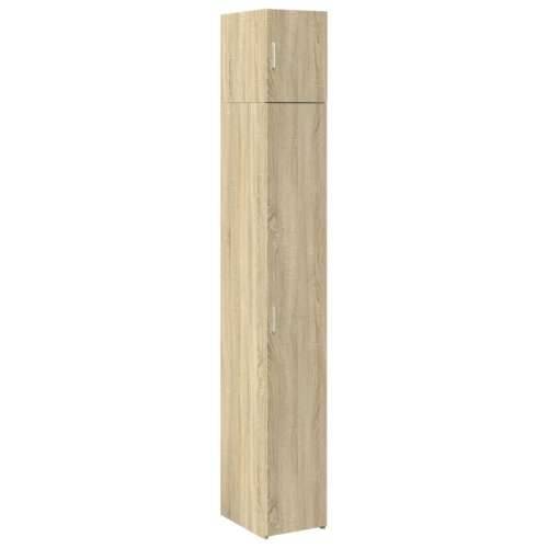 Uski ormarić za pohranu boja hrasta 30 x 42,5 x 225 cm drveni - sonoma hrast 1 Cijena