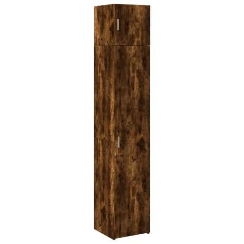 Uski ormarić za pohranu boja hrasta 40 x 42,5 x 225 cm drveni - Dimljeni hrast 1 Cijena