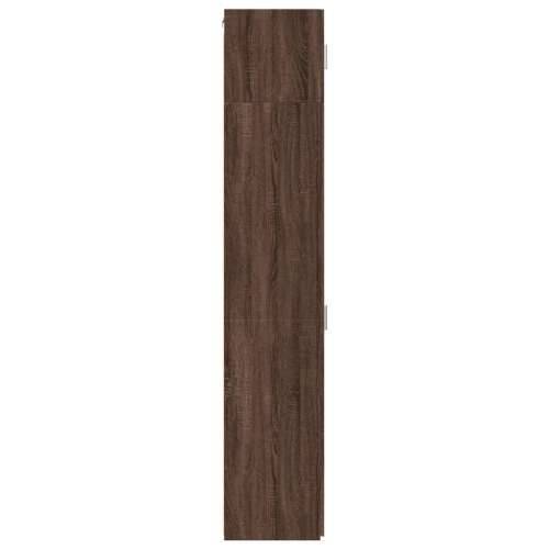 Uski ormarić za pohranu smeđa boja hrasta 50x42,5x225 cm drveni - Smeđi hrast 1 Cijena