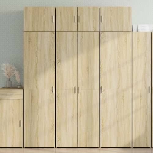 Ormarić za pohranu boja hrasta sonome 70 x 42,5 x 225 cm drveni - sonoma hrast 1 Cijena